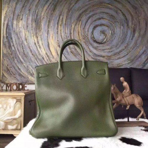 Hermès HAC Birkin 45 Naturel Barenia Crinoline Bag