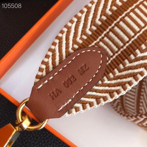 Hermès 25mm Sangle Cavale Shoulder Strap - Brown Bag Accessories