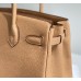 Hermes Birkin 30cm Bag In Chai Clemence Leather