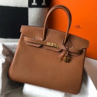 Hermes Kelly 28cm Bag Togo Leather Blue Lin Gold Replica Sale Online With  Cheap Price