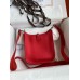 Hermes Red Evelyne II TPM Messenger Bag