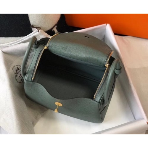 Hermes Vert Amande Clemence Birkin 30cm Handbag GHW QY01178