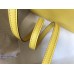 Hermes Mini Sac Roulis 18cm Bag In Yellow Evercolor Calfskin