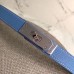 Hermes Kelly 18 Belt In Blue Epsom Leather